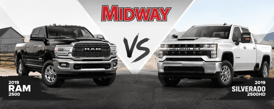 2019 Ram 2500 vs. 2019 Chevrolet Silverado 2500HD