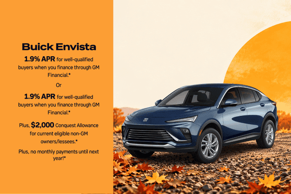 2026 Buick Envista special offer at Midway Buick GMC