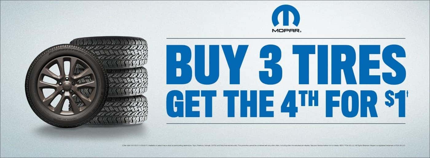 Tire offer in Kearney Nebraska at Midway Midway Chrysler Dodge Jeep Ram