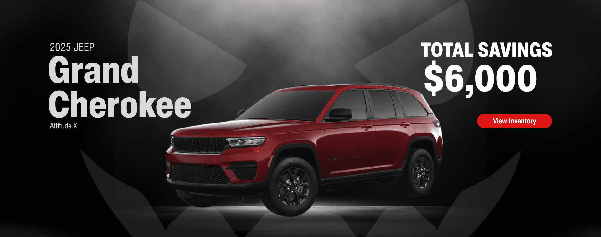 $6000 savings on a 2025 Jeep Grand Cherokee altitude x at Midway CDJR in Kearney, NE