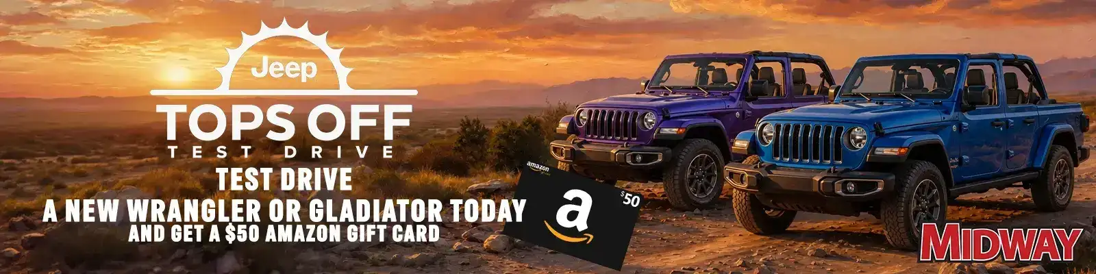 Tops Off Midway Jeep Event - Get Ready