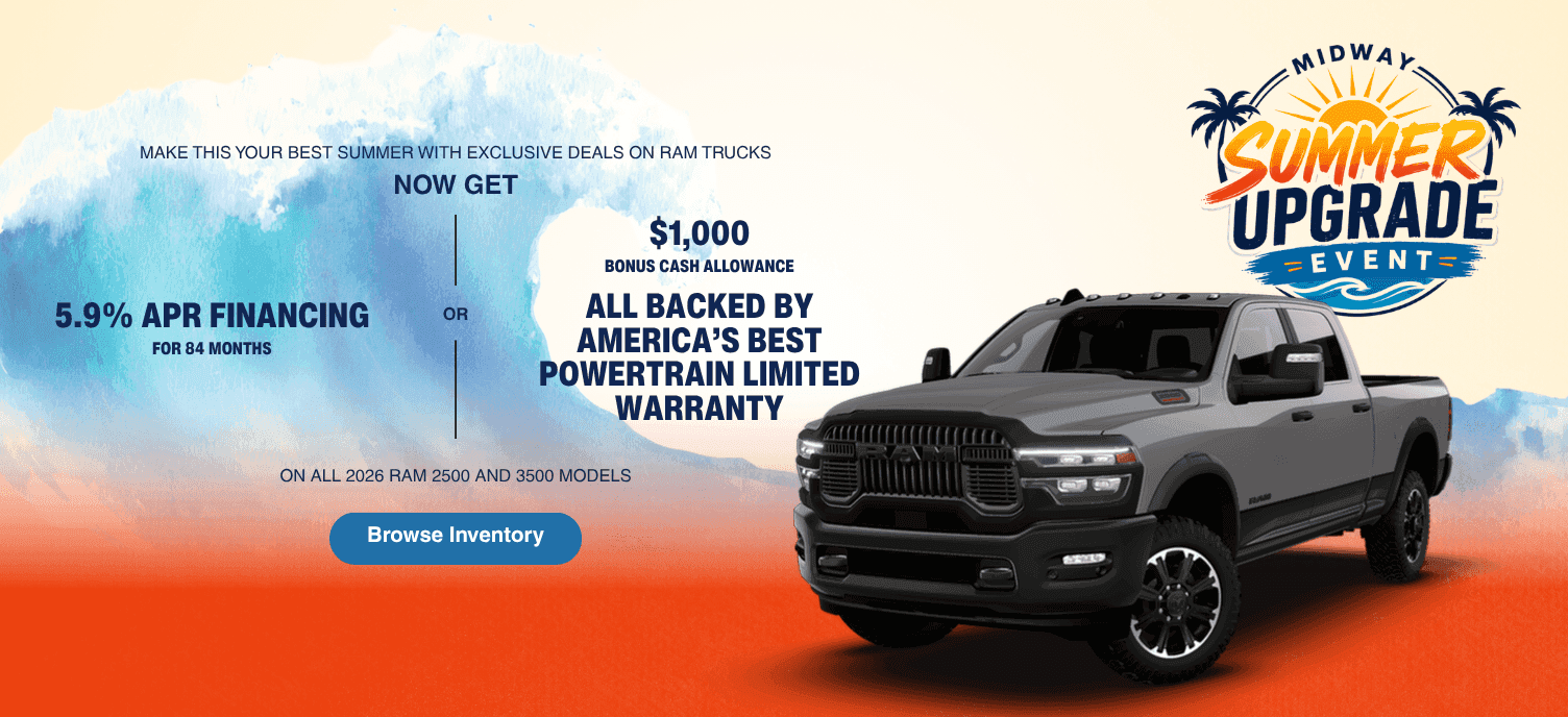 midway june offer ram 2500 and ram 3500