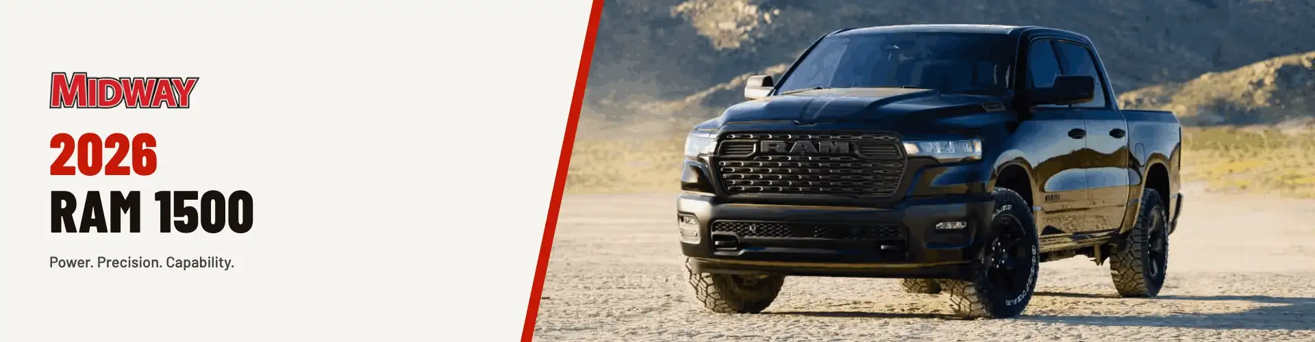 New 2026 Ram 1500 at Midway CDJR in Kearney, NE