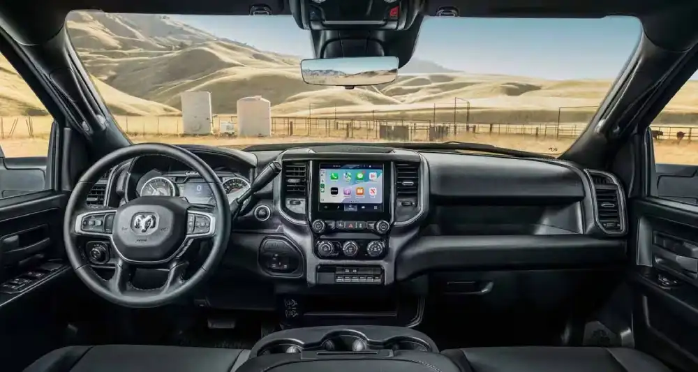 2026 Ram Chassis Cab interior built for work crews