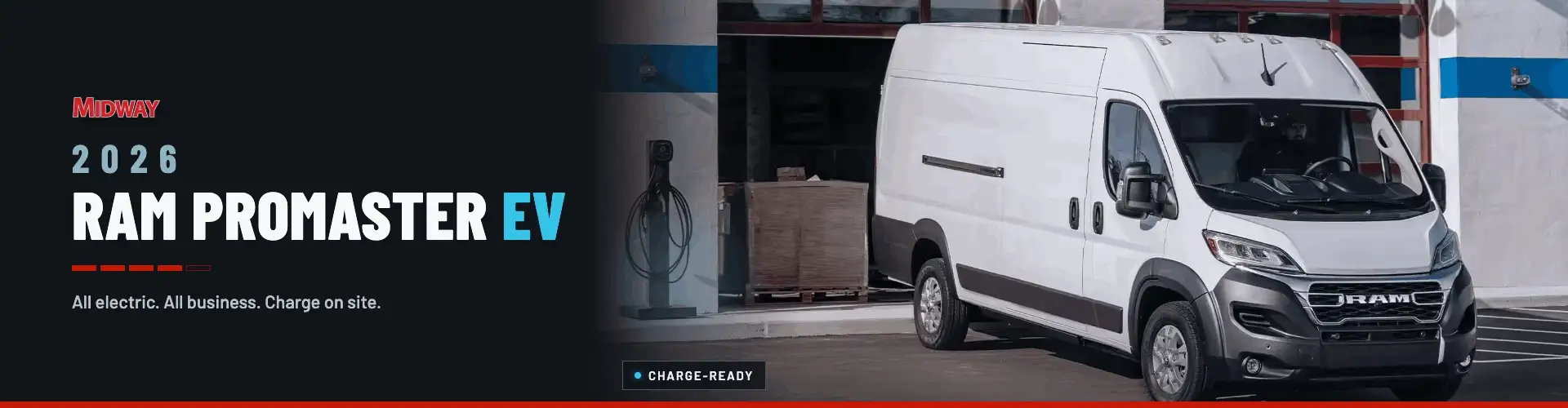 New 2026 Ram ProMaster EV at Midway CDJR in Kearney, NE