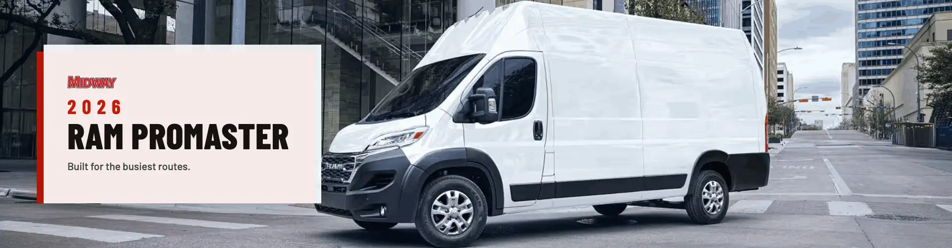 New 2026 Ram ProMaster at Midway CDJR in Kearney, NE