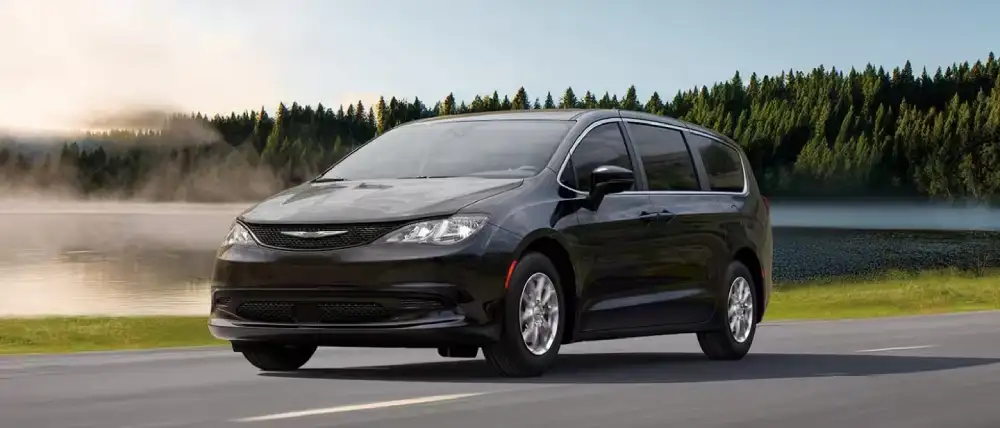 2027 Chrysler Voyager exterior in motion