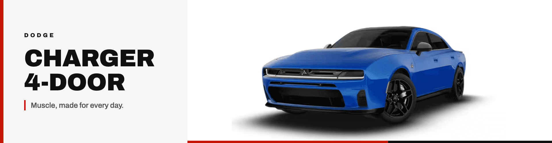 New 2026 Dodge Charger 4-Door at Midway CDJR in Kearney, NE