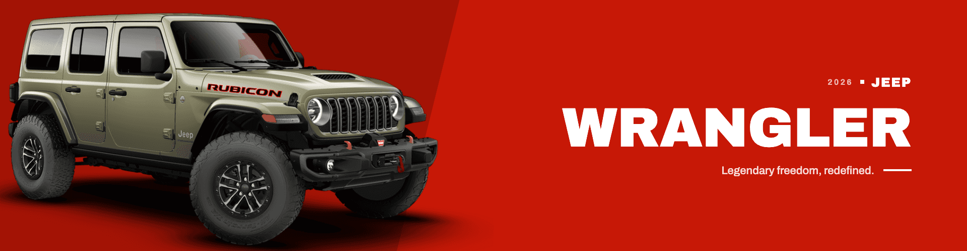 New 2026 Jeep Wrangler at Midway CDJR in Kearney, NE
