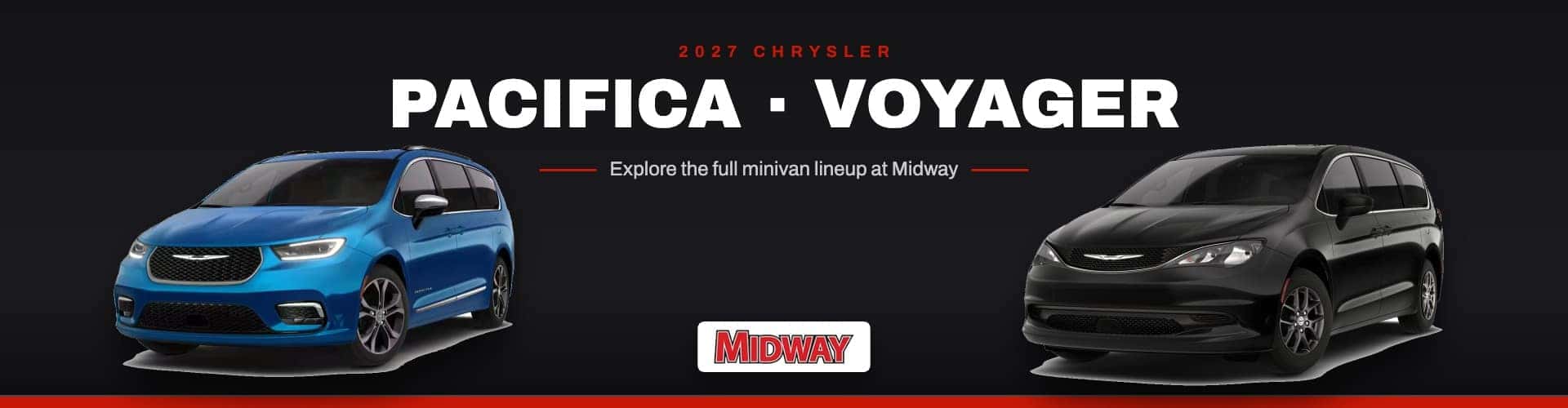 New 2027 Chrysler models at Midway CDJR in Kearney, NE