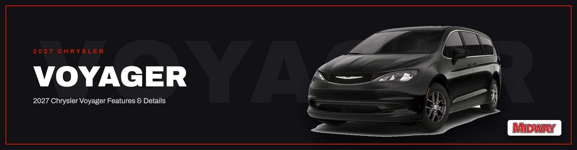 New 2027 Chrysler Voyager at Midway CDJR in Kearney, NE