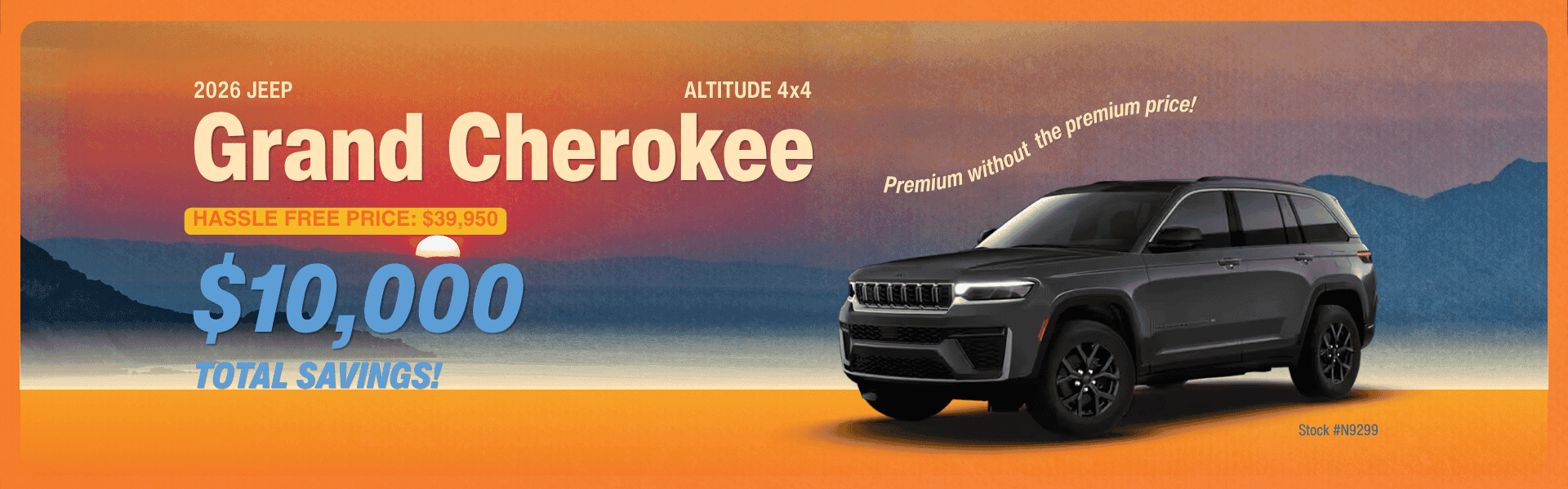 2026 Jeep Grand Cherokee Altitude 4x4