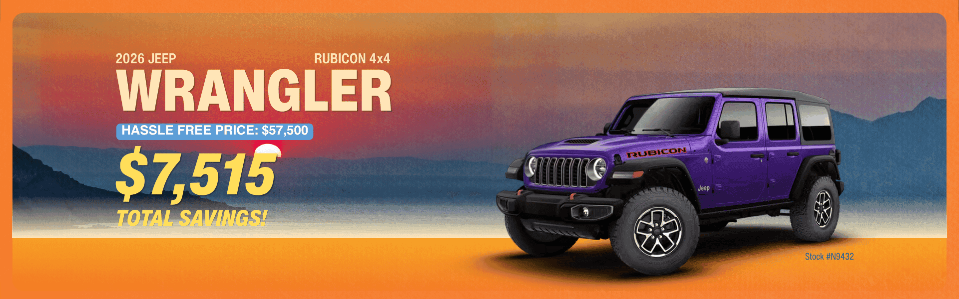 2026 Jeep Wrangler Rubicon 4x4