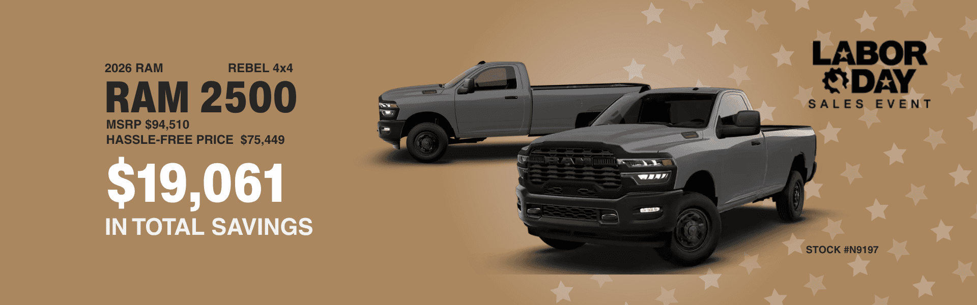 MIDWAY ram 2500 september offer