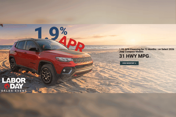 2026 Jeep Compass financing offer at Midway Chrysler Dodge Jeep Ram