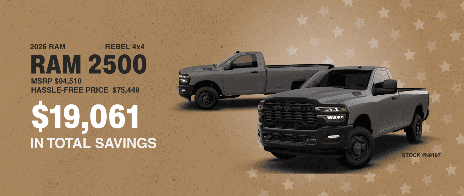 MIDWAY ram 2500 september offer