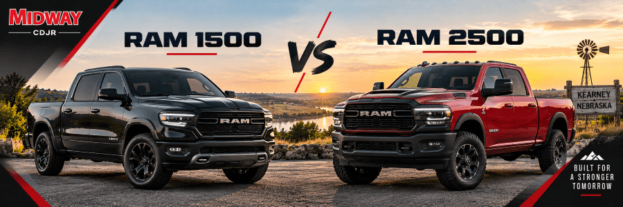 Ram 1500 vs Ram 2500 for Nebraska Truck Drivers