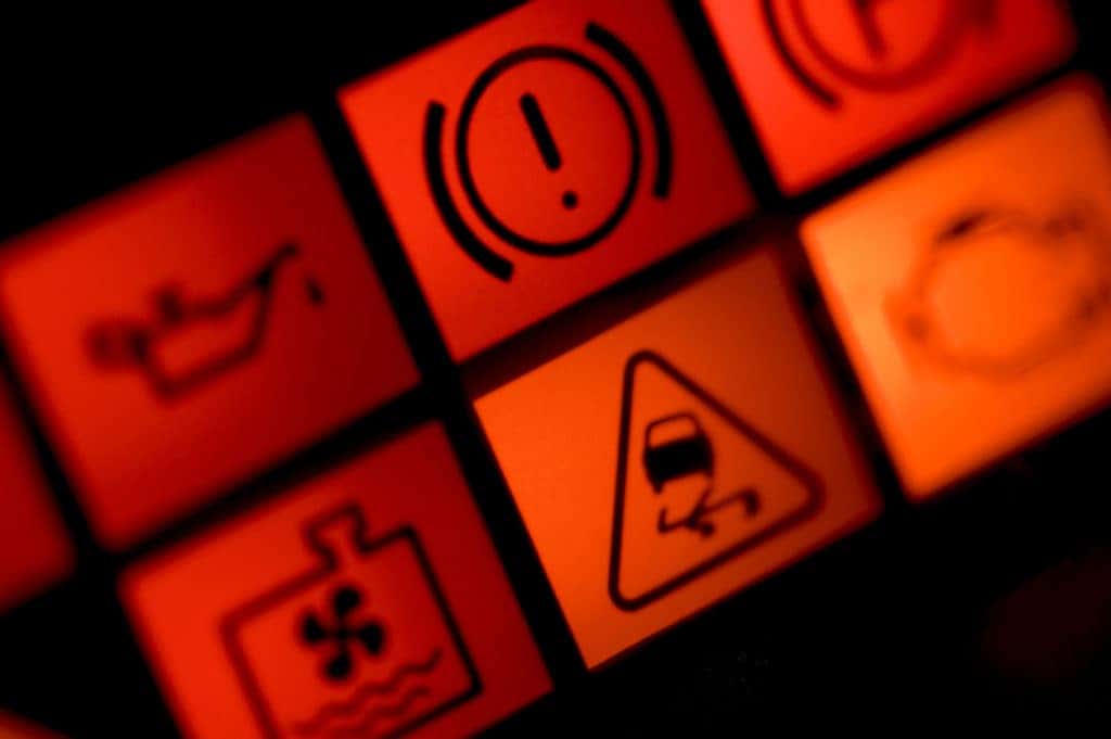 Car warning lights