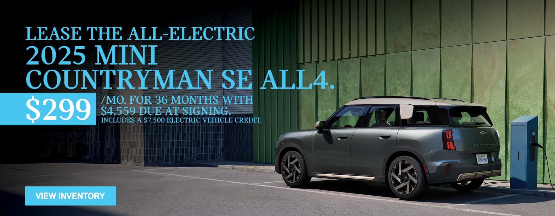 MINI Countryman SE ALL4 parked on a street.