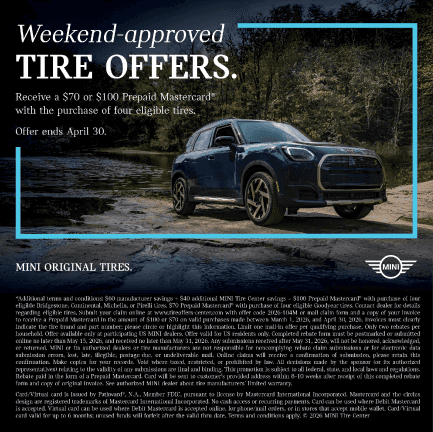 Weekend Approved Tire Offers