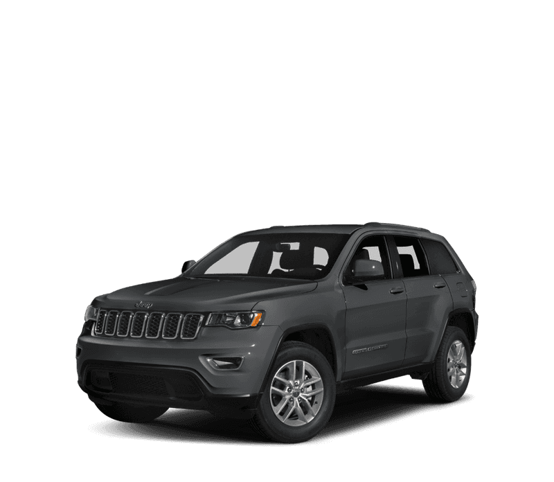 2017 Jeep Grand Cherokee white background