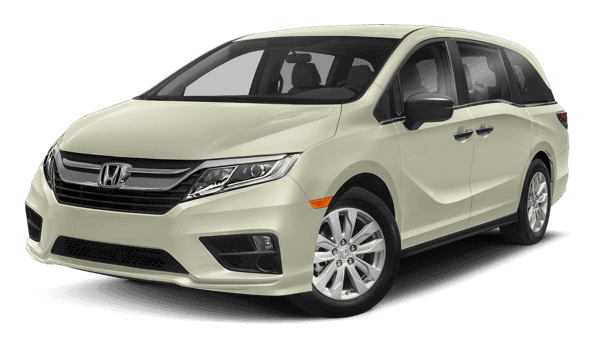 2018 Honda Odyssey white background