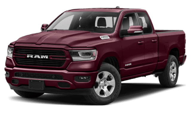 Red 2019 Ram 1500