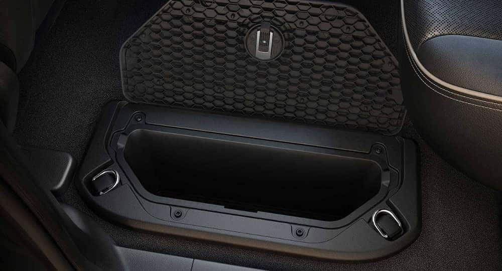 2019 Ram 1500 in-floor storage space