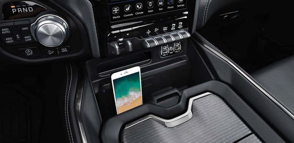 2020-Ram-1500-center-console