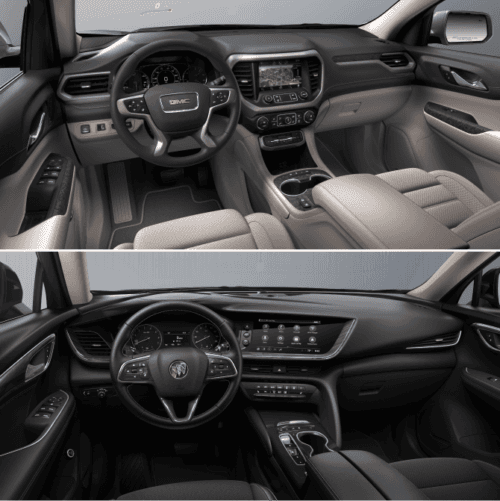 GMC Acadia Vs. Buick Enclave Compare Your Next 3rd Row SUV