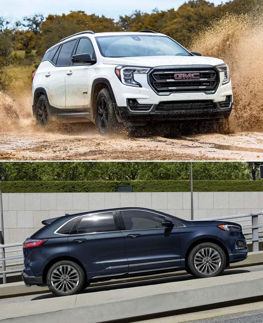 The Critical GMC Terrain vs. Ford Edge Size Comparison