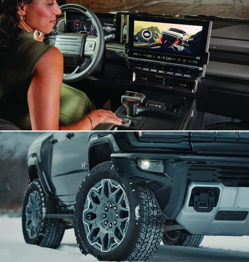 Hummer EV CrabWalk mode