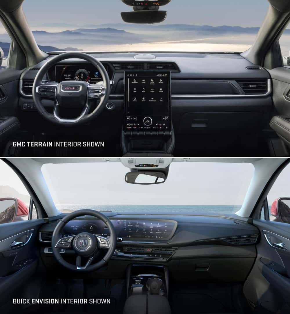 Buick Envision vs. GMC Terrain Safety Features