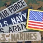 Military branch patches