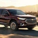 2018 Chevy Traverse Driving