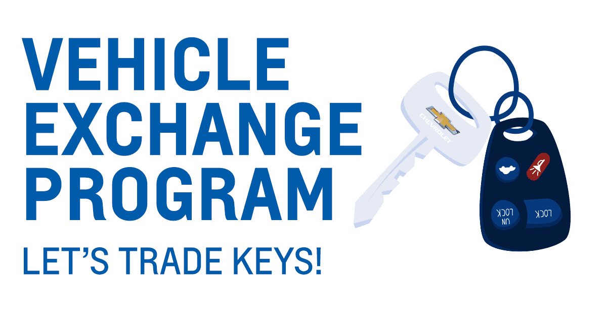 Vehicle Exchange Program. Let's Trade Keys!