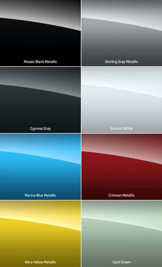 2025 Chevy Trax Exterior Colors
