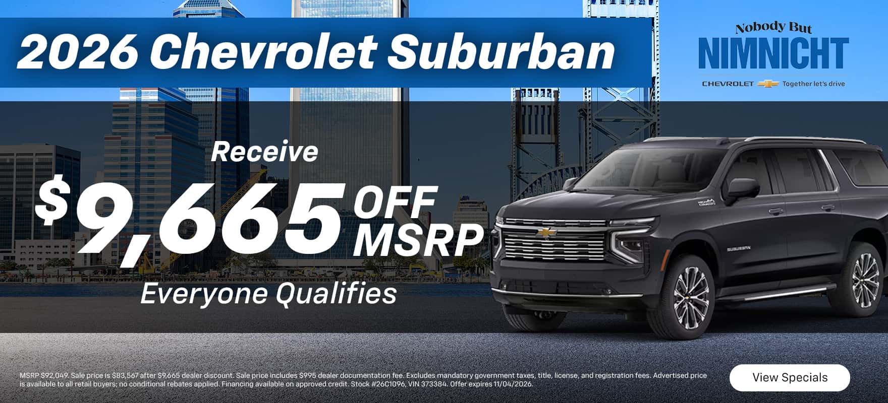 Oct Specials