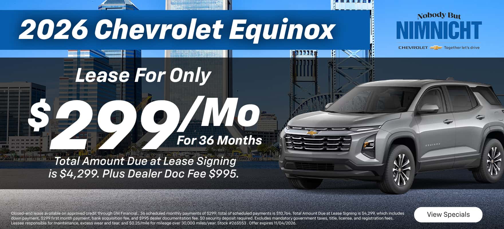 Oct Specials