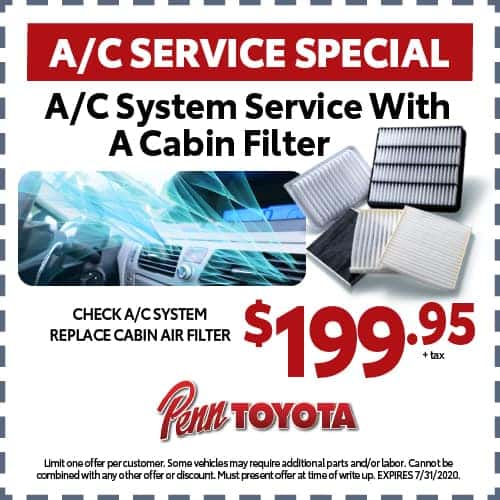 A/C Service Special