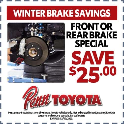 Brake Service and Repair Penn Toyota