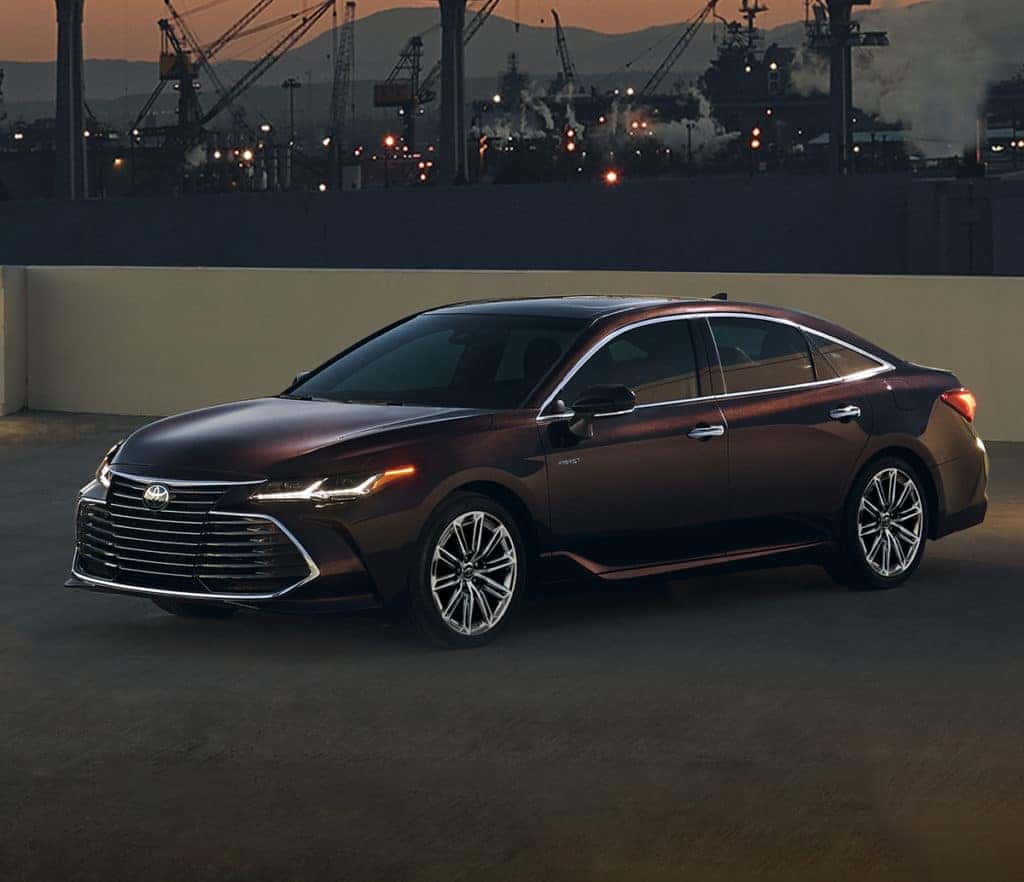 A Toyota Hybrid for Everyone at Penn Toyota | 2021 Toyota Avalon Hybrid on top level of parking garage