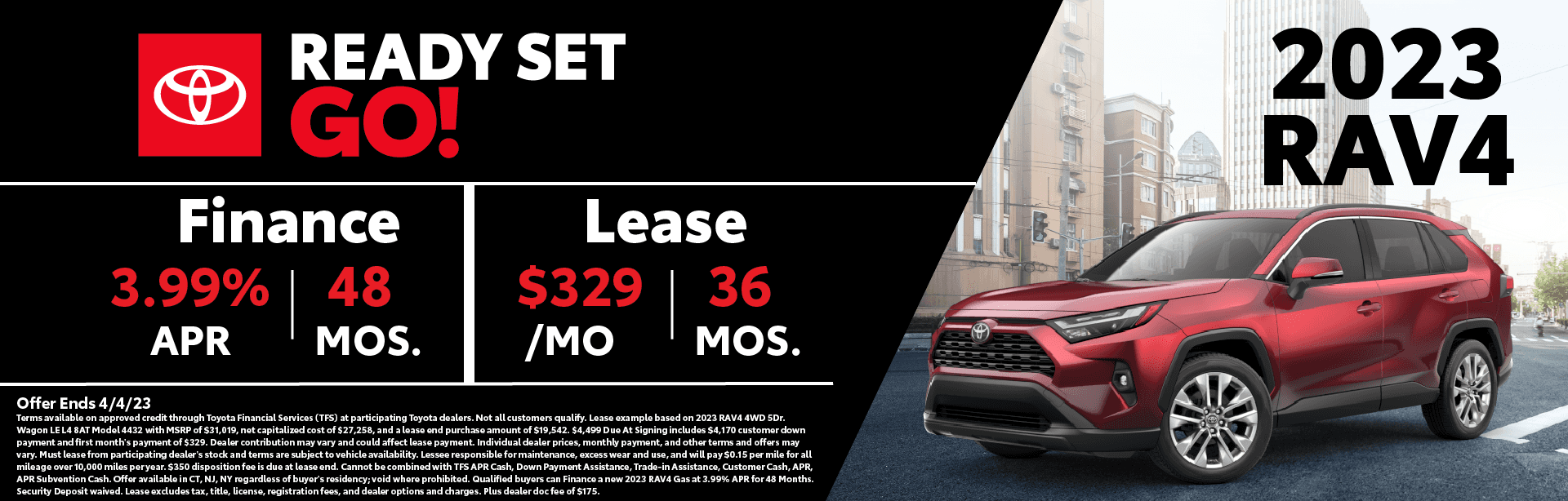 Ready Set Go – RAV4