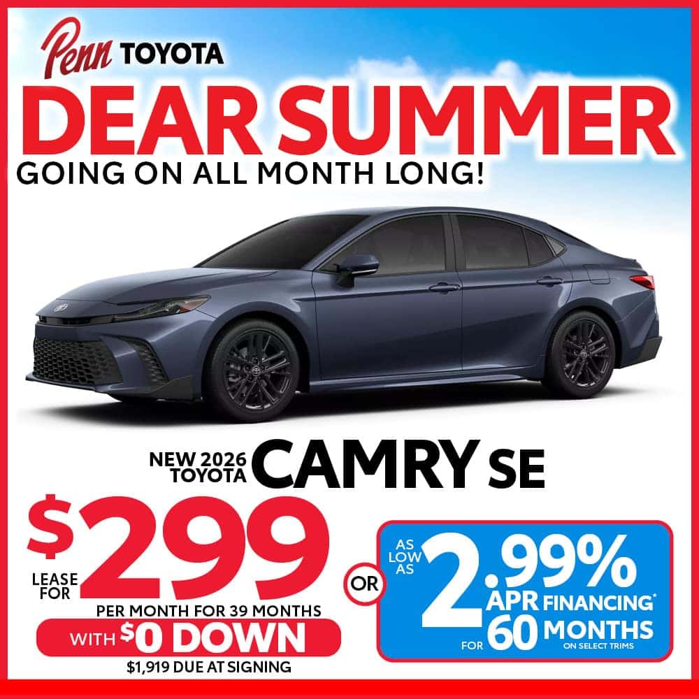 NEW 2026 TOYOTA CAMRY SE