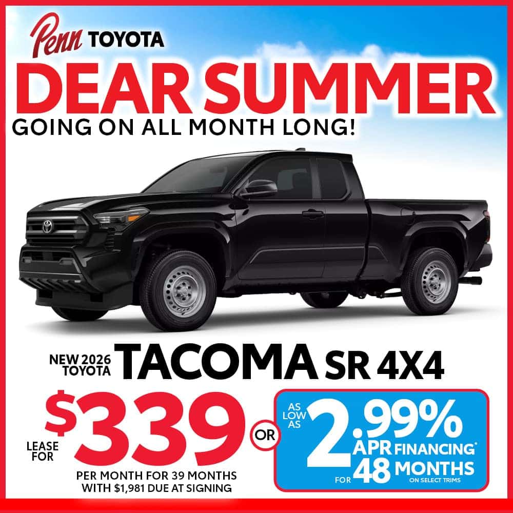 NEW 2026 Tacoma SR 4x4