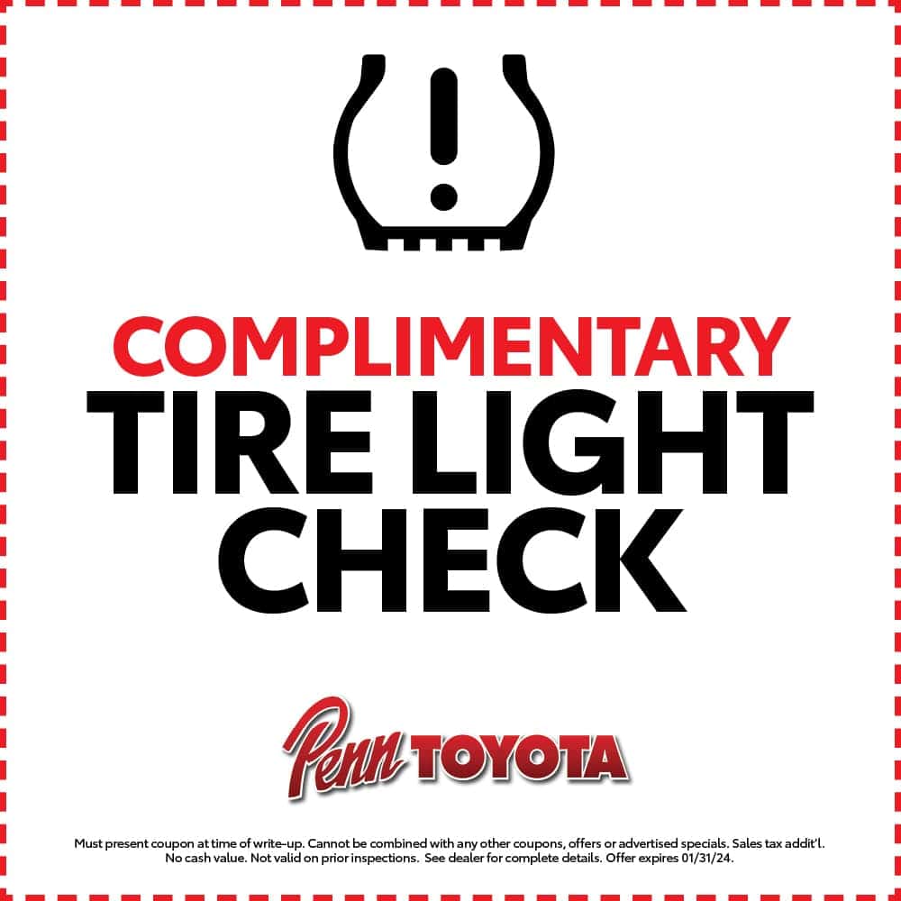 Service Specials & Coupons Penn Toyota