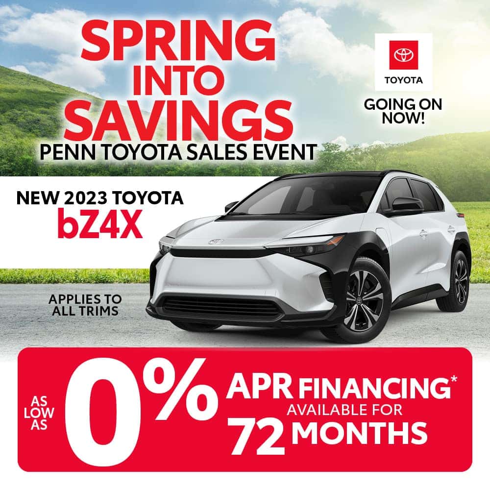 Lease & Finance Specials Penn Toyota