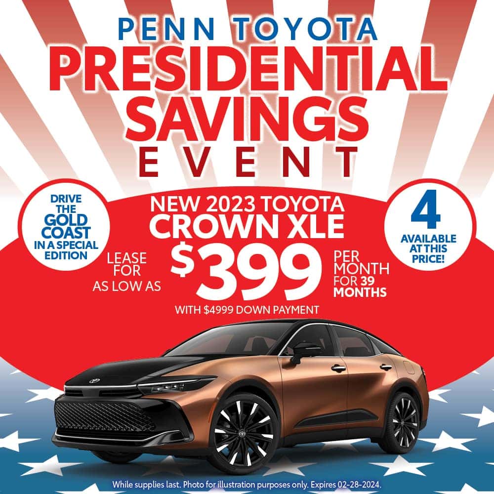 Lease & Finance Specials | Penn Toyota