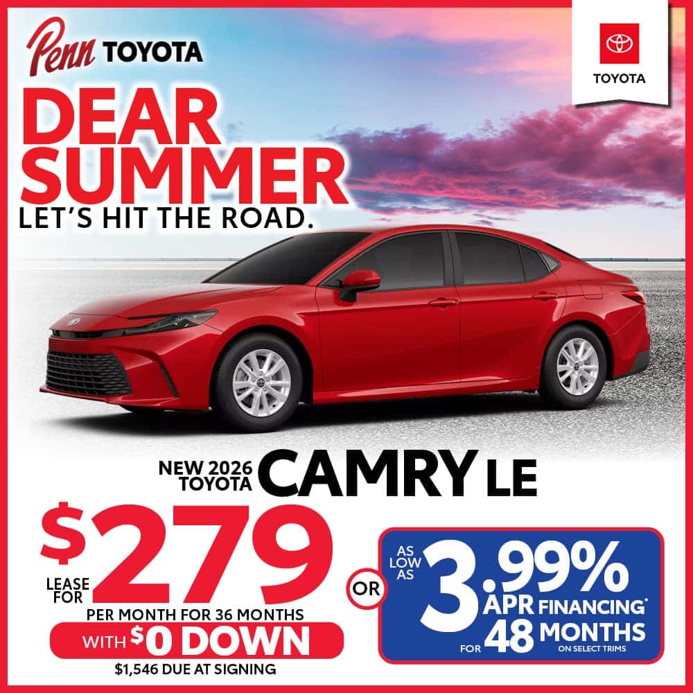 NEW 2026 TOYOTA CAMRY LE