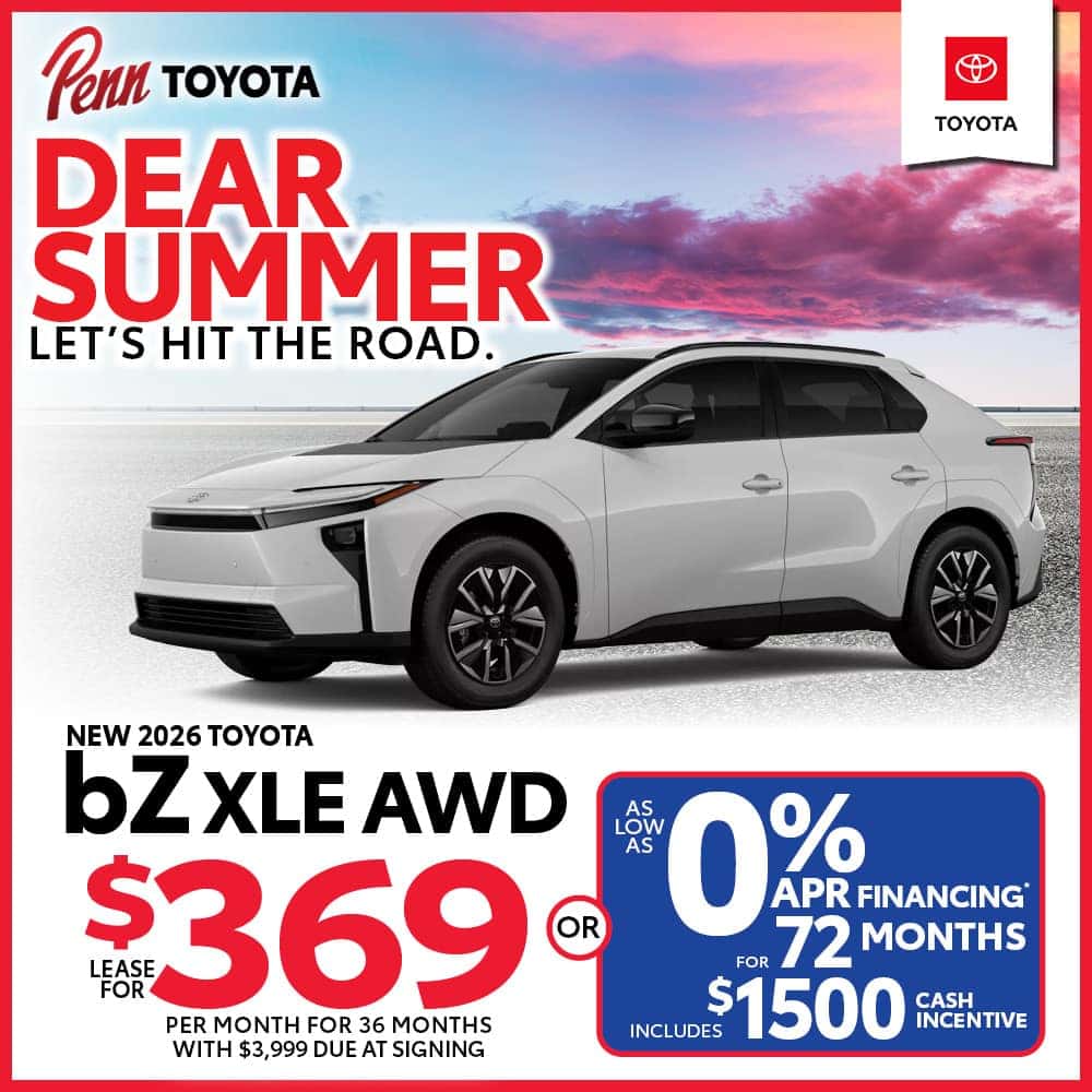 NEW 2026 TOYOTA BZ XLE AWD